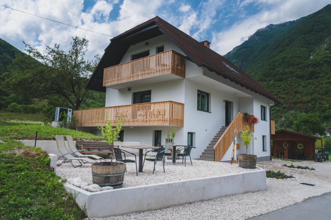 Hisa Lojz Apartamento Zaga Exterior foto