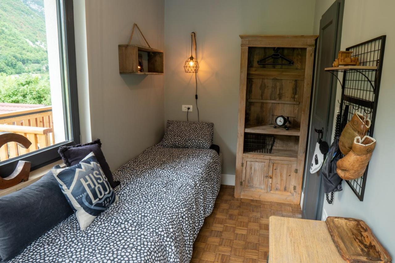 Hisa Lojz Apartamento Zaga Exterior foto