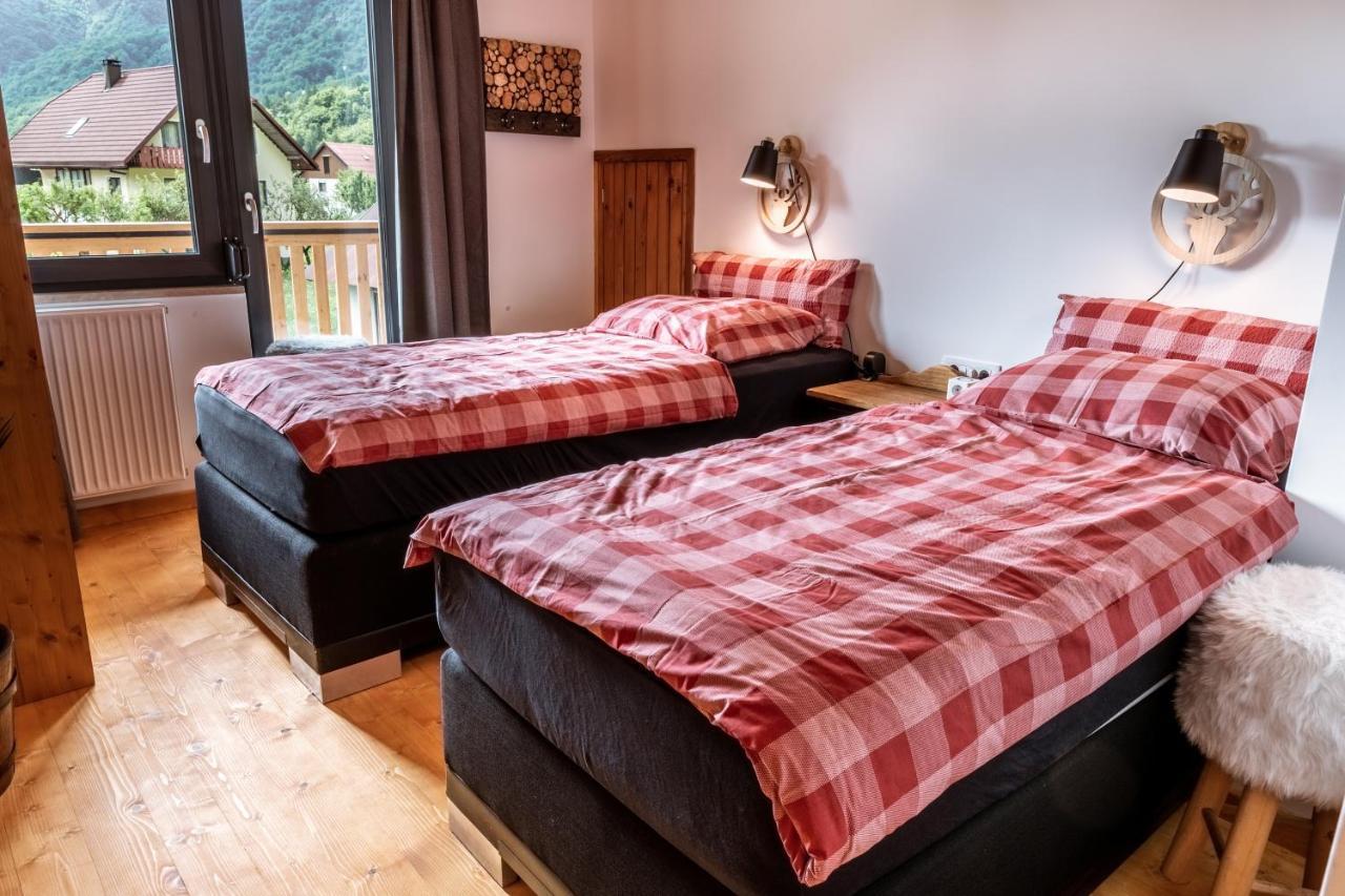 Hisa Lojz Apartamento Zaga Exterior foto