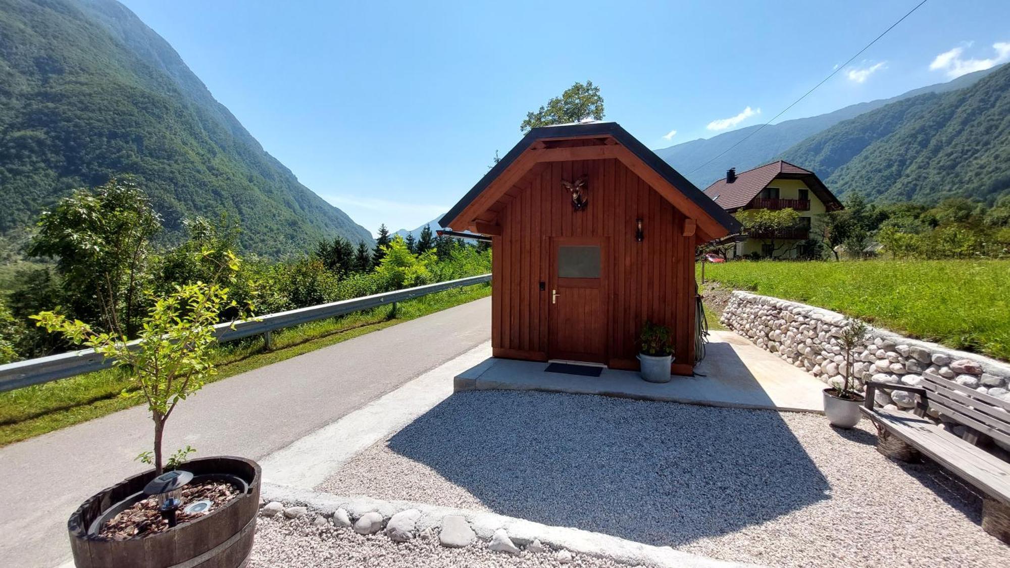 Hisa Lojz Apartamento Zaga Exterior foto